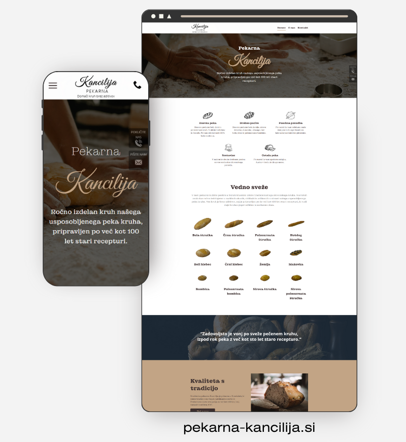 Referenca - Pekarna kancilija