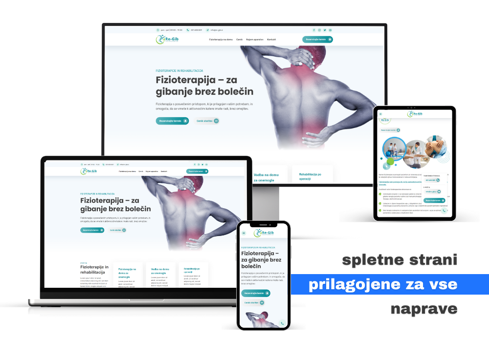 Spletne strani za vse naprave